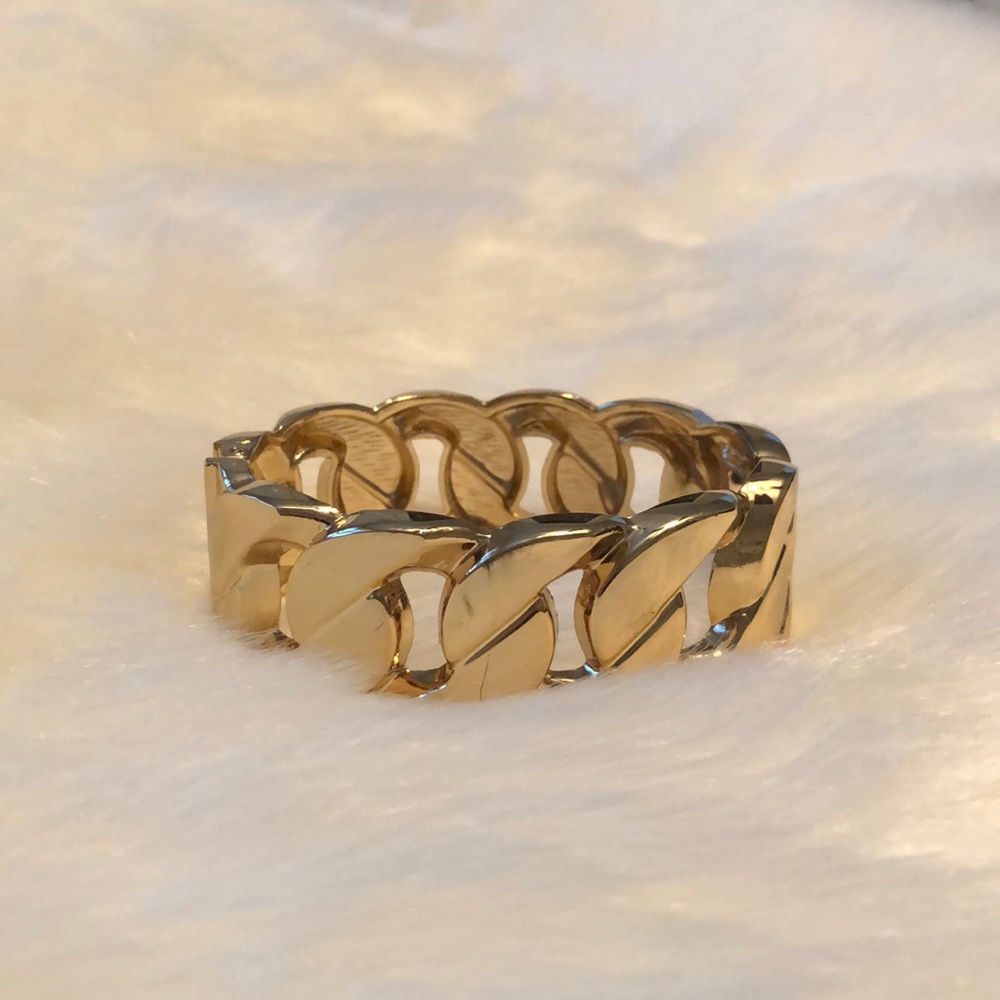 Faux gold bracelet